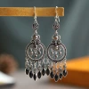 Korean style fashionable travel women's earrings, ethnic style characteristic earrings 66 Ya Xin Application Scenario